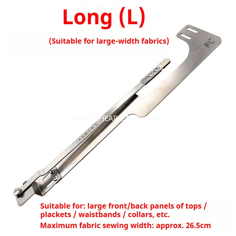 1019★  Flat car come and go sewing fourth generation WHOLEHEARTED new overseam sleeve sewing special press placket collar waist tool★