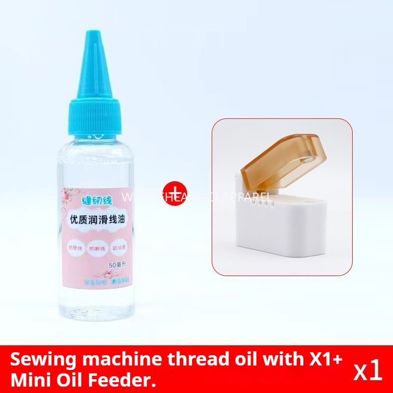 1063★ Boîte à fil universelle pour machine à coudre, nouvelle couleur, embout huileux, godet d'huile en silicone, fil anti-casse, fil anti-dédoublement★