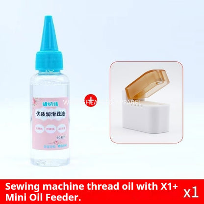 1063★ Boîte à fil universelle pour machine à coudre, nouvelle couleur, embout huileux, godet d'huile en silicone, fil anti-casse, fil anti-dédoublement★