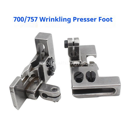 1541★  Discounted wrinkle presser foot, four-wire and five-wire edge locking machine, discounted wrinkle presser foot, double-layer sewing machine accessories★