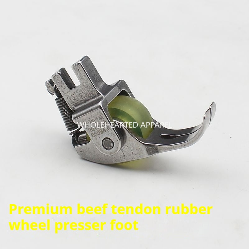 1142★  New eighth-generation roller presser foot flat car thin and thick material multi-functional adjustable down jacket curtain leather roller presser foot★
