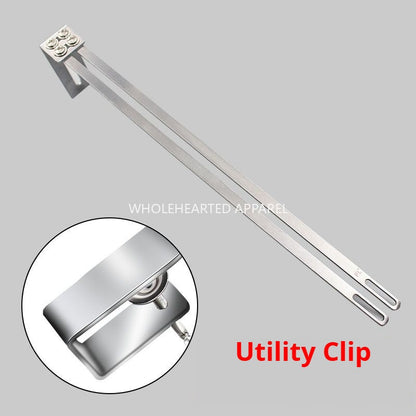 1038★ Outil d'enfilage de corde à double extrémité, aiguille à enfiler à double extrémité, fermeture élastique pour vêtements, ceinture de chapeau, accessoires pour machines à coudre industrielles★