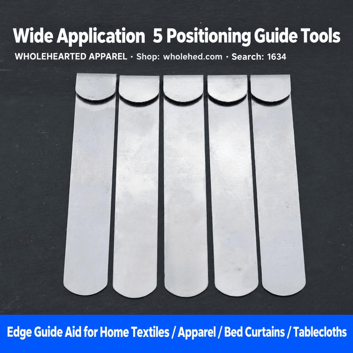 1634★ Multifunctional Sewing Edge Guide for Topstitching and Seam Alignment, Clothing and Home Textiles