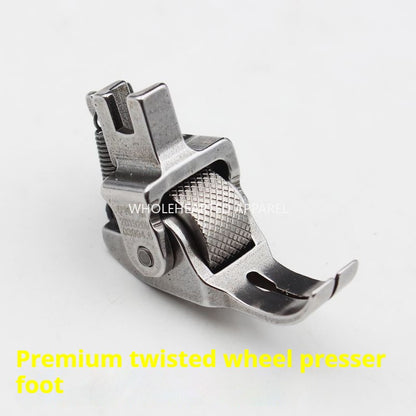 1142★  New eighth-generation roller presser foot flat car thin and thick material multi-functional adjustable down jacket curtain leather roller presser foot★