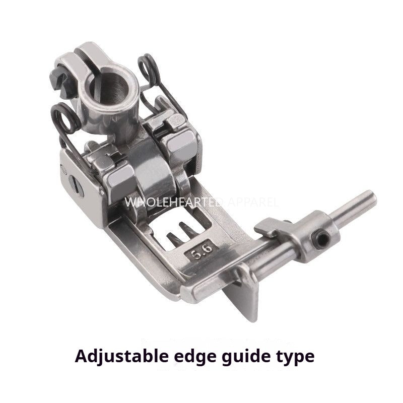 1588★ Ma Yinjian Jack, machine à coudre interlock à trois aiguilles et cinq fils, pied presseur 5.6, accessoires pour machine à coudre industrielle, pied presseur de coupe central★