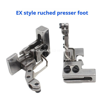 1541★  Discounted wrinkle presser foot, four-wire and five-wire edge locking machine, discounted wrinkle presser foot, double-layer sewing machine accessories★