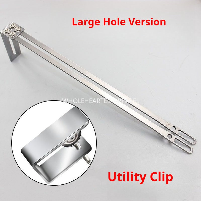 1038★ Outil d'enfilage de corde à double extrémité, aiguille à enfiler à double extrémité, fermeture élastique pour vêtements, ceinture de chapeau, accessoires pour machines à coudre industrielles★