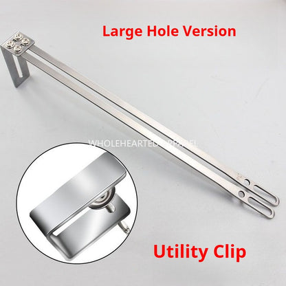 1038★ Outil d'enfilage de corde à double extrémité, aiguille à enfiler à double extrémité, fermeture élastique pour vêtements, ceinture de chapeau, accessoires pour machines à coudre industrielles★