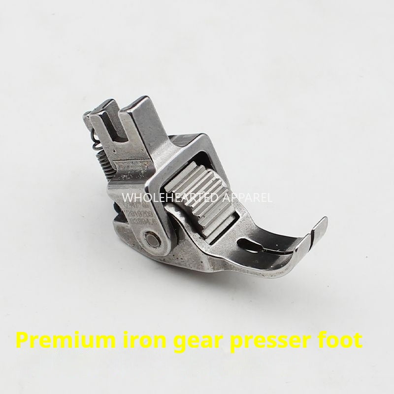 1142★  New eighth-generation roller presser foot flat car thin and thick material multi-functional adjustable down jacket curtain leather roller presser foot★