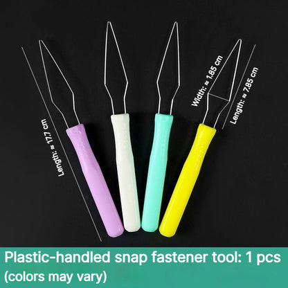 1900★ New Plastic Quick Button Threading Tool for Garment Making and DIY Sewing ★