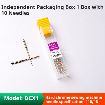 1689★  Sewing machine accessories New AXAK needle DBx1 flat car needle DCx1 edge locking machine needle Hard chrome high speed and durability★