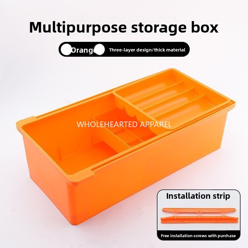 1643★  New large capacity three-layer drawer box sewing tools furniture office multi-purpose storage box sewing machine