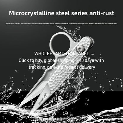 1515★  Microcrystalline steel thread scissors Stainless steel yarn thread scissors Spring small scissors Cross stitch scissors Household tailor scissors