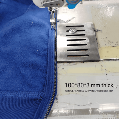 1934★ 3mm Sewing Guide Plate for Zipper Attachment, Zipper Topstitching, Back Collar Sewing and Seam Guiding.