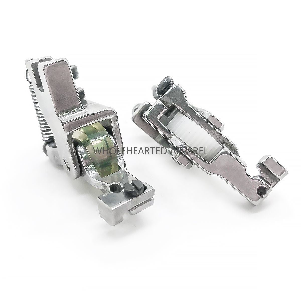 1007★ New Arrivals 2 | More Options | Adjustable Invisible Zipper Roller Presser Foot for Industrial Sewing Machines, Thick & Thin Fabrics and Cotton Cord Piping.