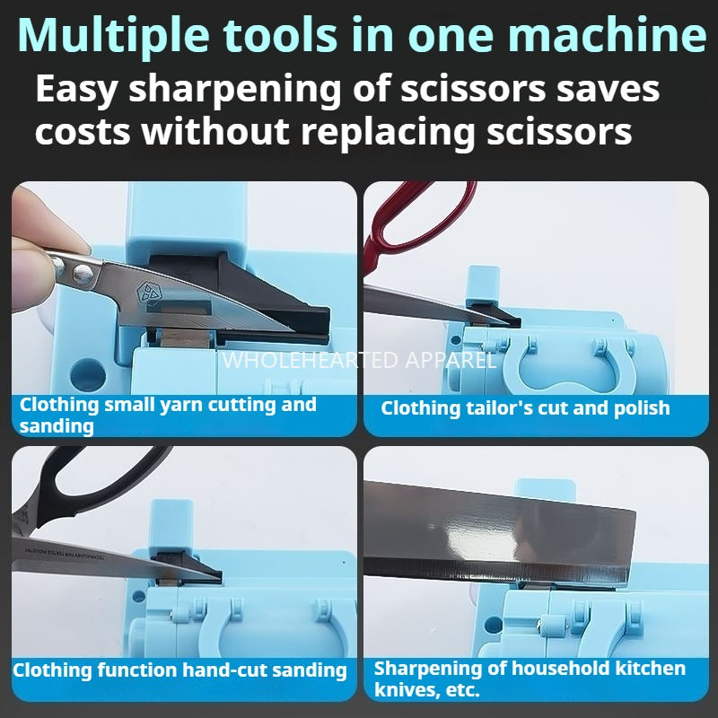 1699★  New clothing factory knife sharpener professional scissors yarn scissors tailor kitchen scissors universal sewing accessories grinding tools★