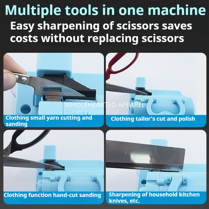 1699★  New clothing factory knife sharpener professional scissors yarn scissors tailor kitchen scissors universal sewing accessories grinding tools★