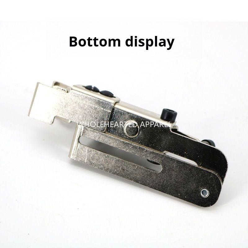 1039★ Jauge de fermeture éclair supérieure, outil de pression sur la fermeture éclair, jauge de ligne de fermeture éclair plate, clip de ligne de couture de voiture, localisateur de fermeture éclair★