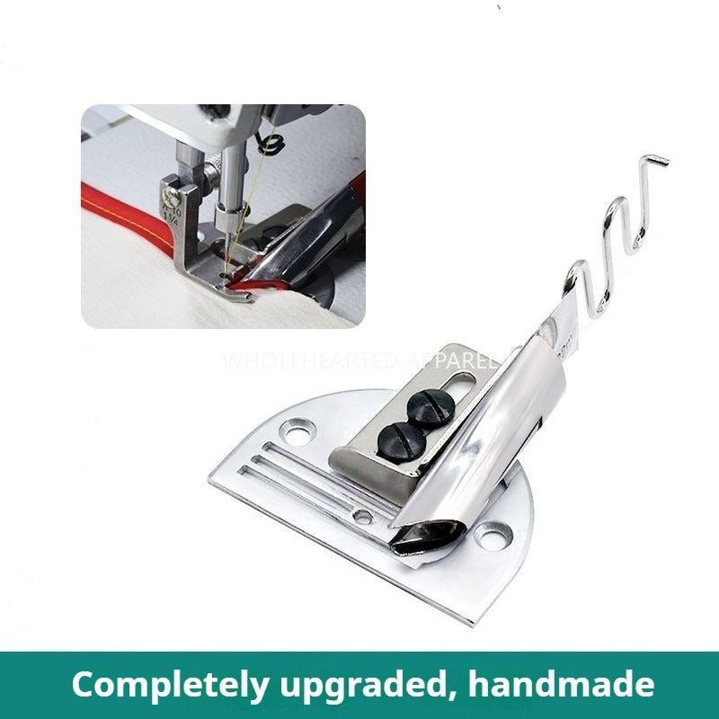1736★ New Model SY A09 Premium Handmade Single Fold Binder Lockstitch And Compound Feed Machine Webbing Binding Attachment★