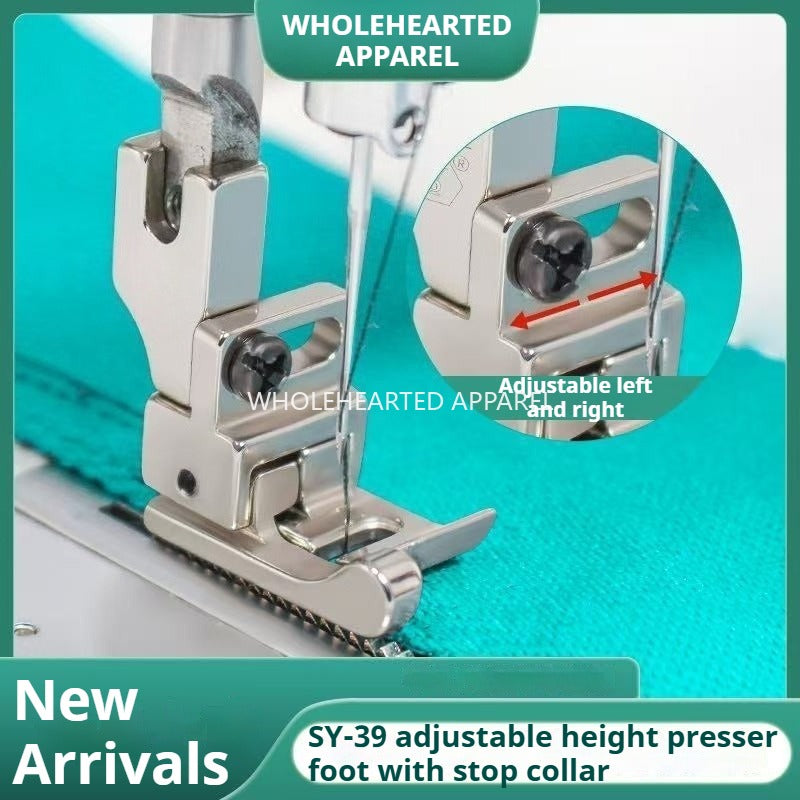 1734★ New Model SY 39 All Steel High Low Presser Foot Computer Lockstitch Machine Edge Guide Topstitch Positioning★