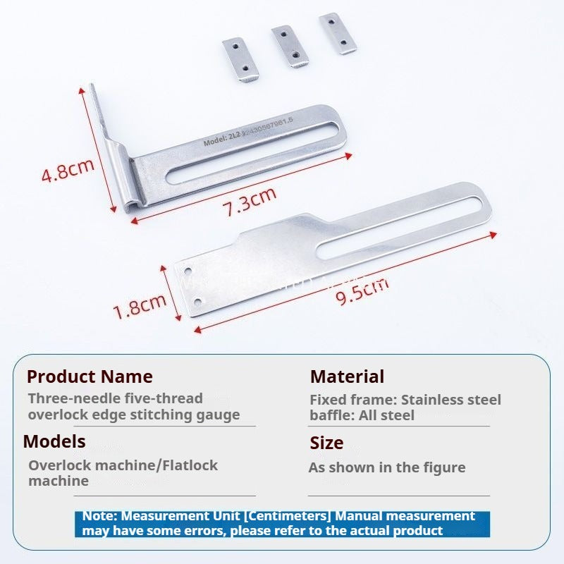 1629★  New upgraded all-steel three-needle five-thread car regulation multi-function double-sided car stretch sewing machine accessories★