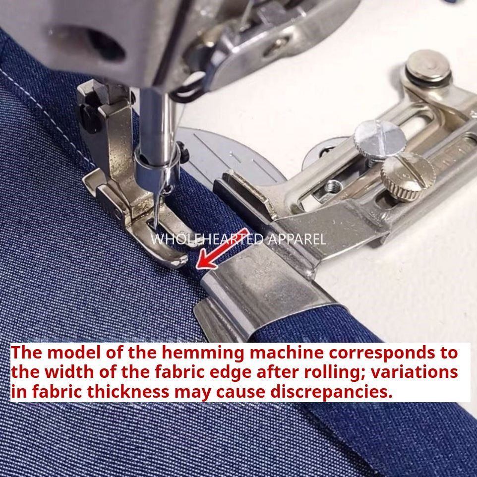 1523★  Sewing machine edge grip A11 pull drum edge curler edge curling tool edge pull drum hem pull tube jerk off★