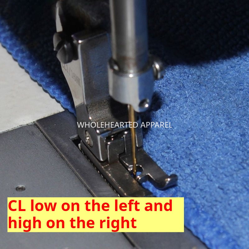 1209★ Computadora de carro plano de material grueso y delgado cabezal de urdimbre prensatelas alto y bajo CL1/16NK botas de presión de boca de tope CR1/32NK★