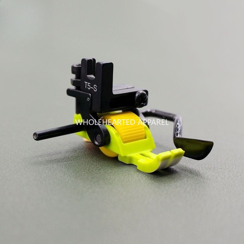 1592★  New Teflon T5-S multi-purpose five-in-one computer flat car left and right rib pressing roller pressing foot★