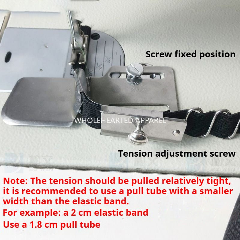 1201★ Cylindre de traction pour ourlet élastique Daewoo DAYU165, dispositif d'ourlet pour sangle élastique plate de voiture, paquet individuel de cylindre de traction semi-pliable★
