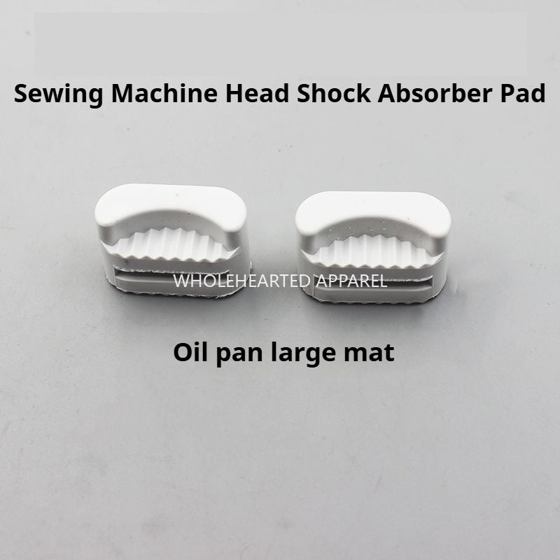 1267★  Computer flat car synchronous car sewing machine head shock-proof pad rubber pad machine head hook pad oil tray size corner pad★