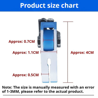 1410★  New flat car special Teflon narrow roller presser foot anti-eating cloth rush cloth★