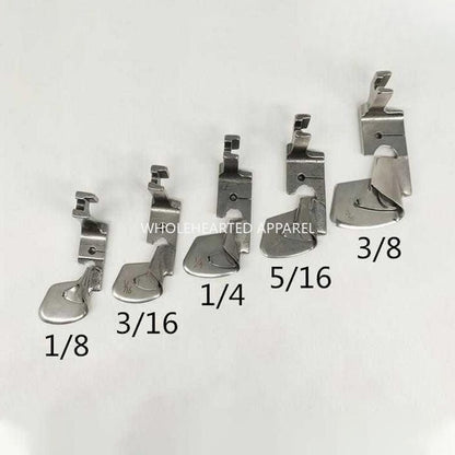 1236★  Daqian brand Internet celebrity curved crimping presser foot, silk chiffon thin material hemming hemming drum, hemming device★