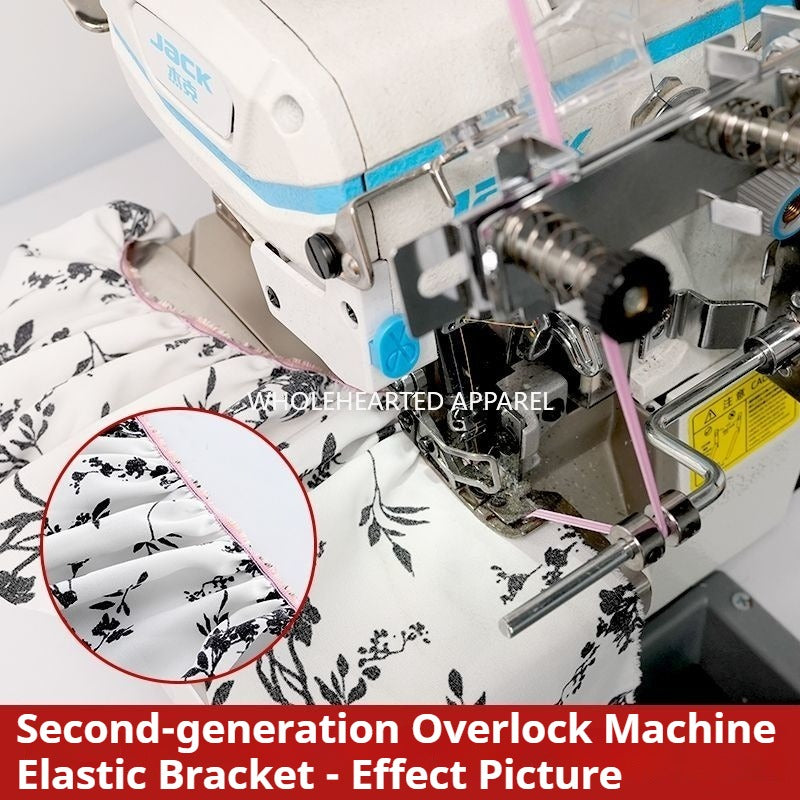 1653★  New second-generation edge locking machine rubber band bracket 747 edge copying machine universal rubber band elastic band shelf sewing accessories★