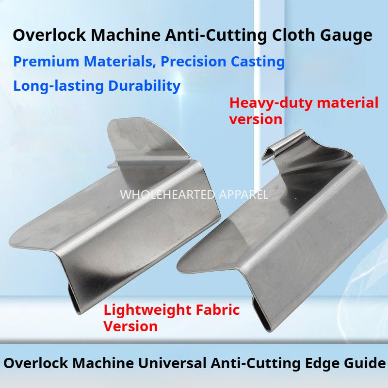 1266★  New overlock sewing machine, edging machine, anti-cutting cloth setting, edging car, anti-flipping positioning ruler, anti-cutting★
