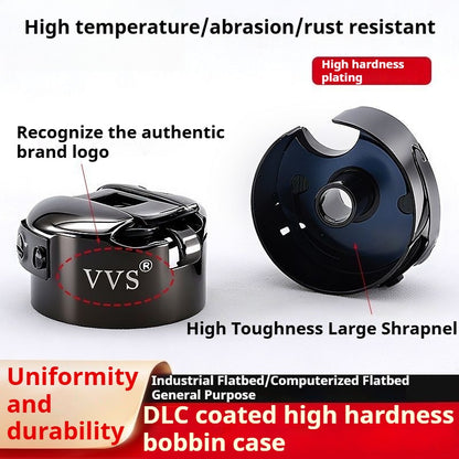 1694★  New coated high-hardness shuttle shell Computer flat car shuttle core cover with shrapnel heat-resistant and anti-disconnection line Bottom line shuttle shuttle leather case★