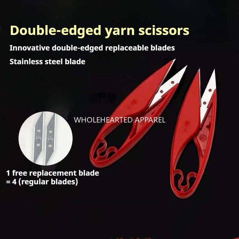1370★  Pinzi stainless steel small scissors, sharp yarn scissors, cross stitch thread scissors, tailor's small anti-rust scissors, thread scissors★
