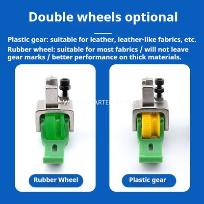 1680★  New flat car Teflon embedded rope roller presser foot P69 with slot embedded rope presser foot sill rope bag rope sewing accessories★