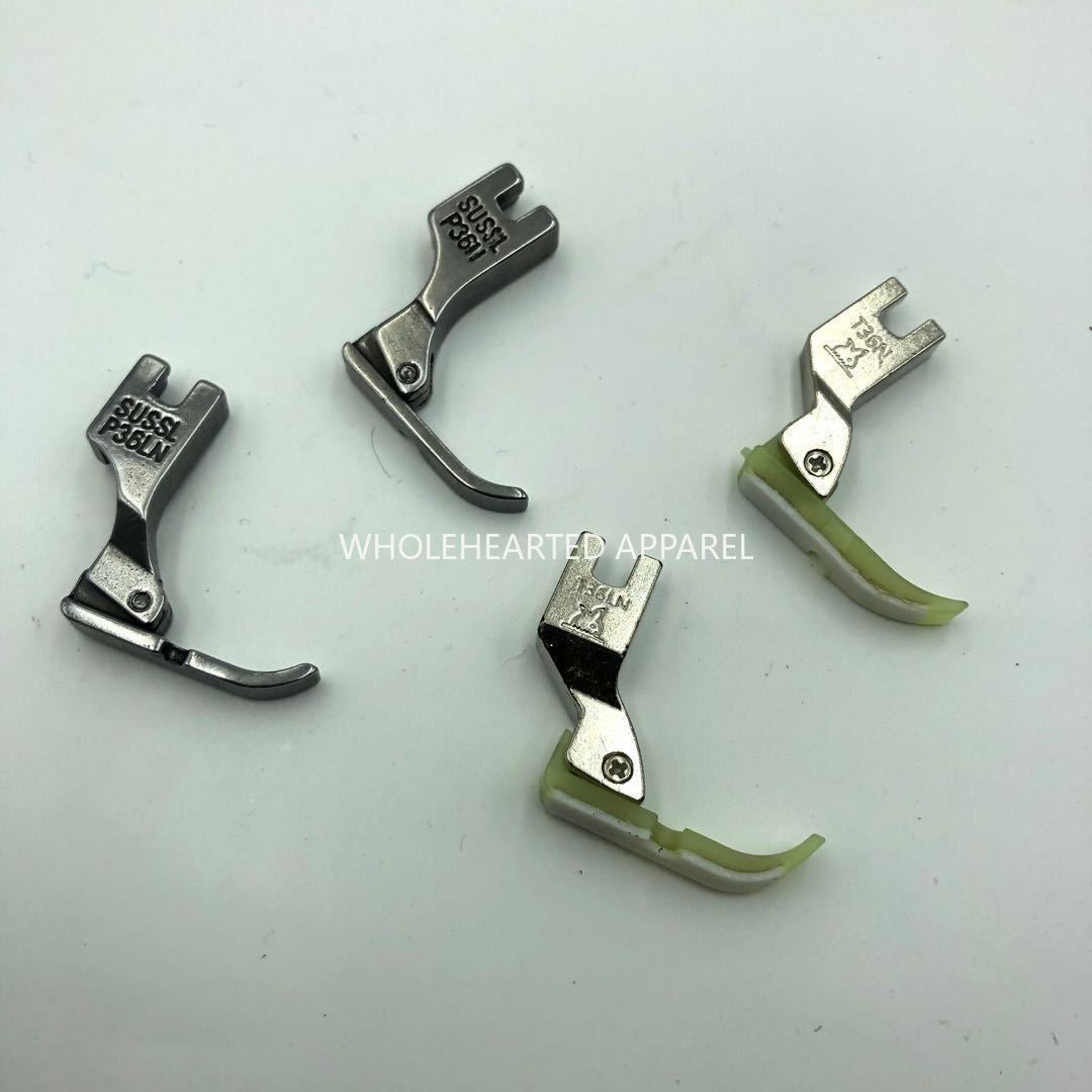 1527★  Flat car unilateral presser foot P36N right unilateral P36LN left unilateral, all-steel flat car, unilateral zipper presser foot★