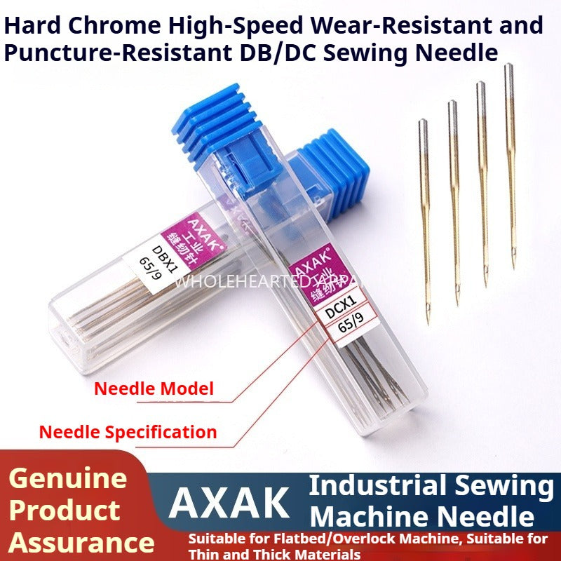 1689★  Sewing machine accessories New AXAK needle DBx1 flat car needle DCx1 edge locking machine needle Hard chrome high speed and durability★