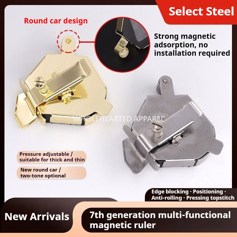 1021★ Nouvel accessoire de machine à coudre hexagonale multifonctionnelle de septième génération pour le tirage de fil de pression à nervure fixe ★