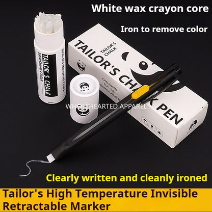 1129★  Tailor's high temperature disappears, telescopic scribe, invisible drawing chalk, free cutting replacement, crayon refill, sewing machine accessories, scribing powder★