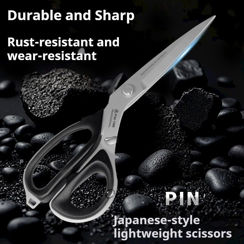 1132★  PIN high-end tailor scissors Japanese lightweight scissors household sewing clothing cloth cutting industrial strength scissors★