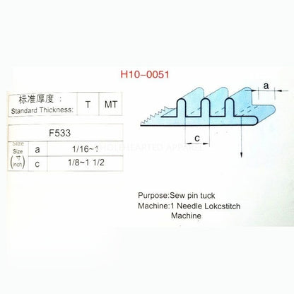 1319★  New F533 flat car pleated striper, adjustable automatic striper, wrinkle device, discount device★