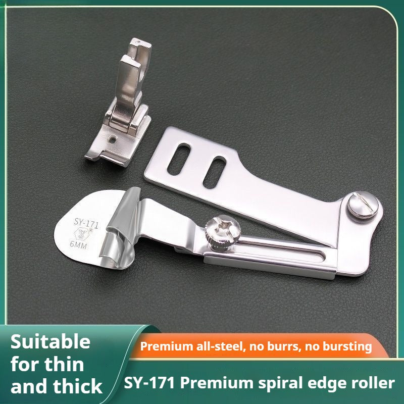 1062★  [Handmade] SY-171 boutique spiral hemming device, universal in thickness, no burrs and no bursts★