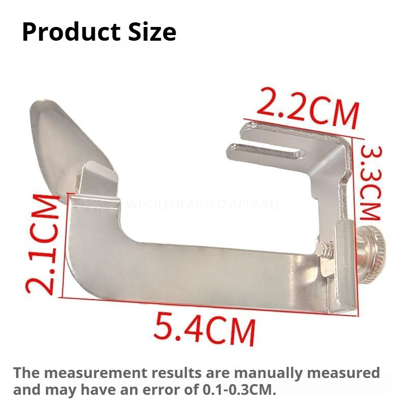 1453★  New computer flat car non-ironing, folding edge pressing foot, upper turtle back, lower folding edge non-ironing, fixed regulation, stop adjustable regulation★