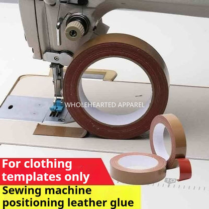 1088★  Sewing machine positioning tape, high-stick clothing template, soil brown cloth base glue, waterproof splicing single-sided carpet tape★