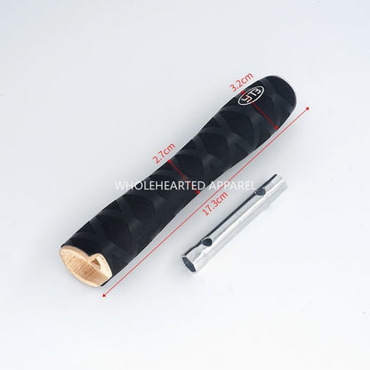 1476★  Dingyu industrial iron, solid wood handle, rubber wrap, comfortable grip, Shengtai iron replacement handle is easy to install★