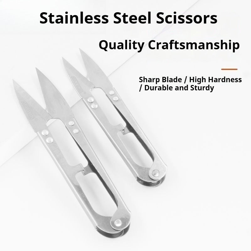 1686★  Anxin stainless steel yarn scissors cross stitch small scissors sewing clothing handmade DIY small scissors thread cutting head tool★