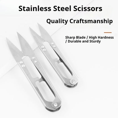 1686★  Anxin stainless steel yarn scissors cross stitch small scissors sewing clothing handmade DIY small scissors thread cutting head tool★