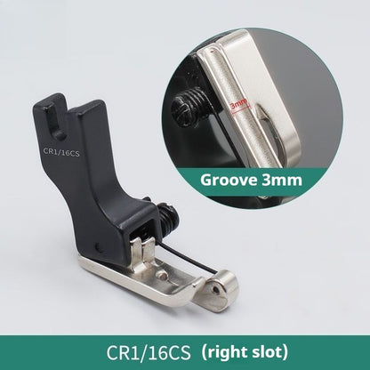 1738★ New Model Premium Dual Spring Grooved High Low Presser Foot Lockstitch Machine Cord Piping Insertion And Topstitching★